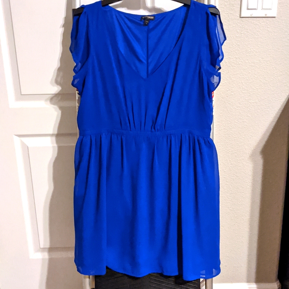 Women's Express Royal Blue Dress